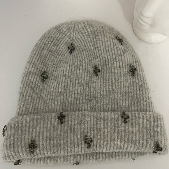 Jcrew crystal beanie